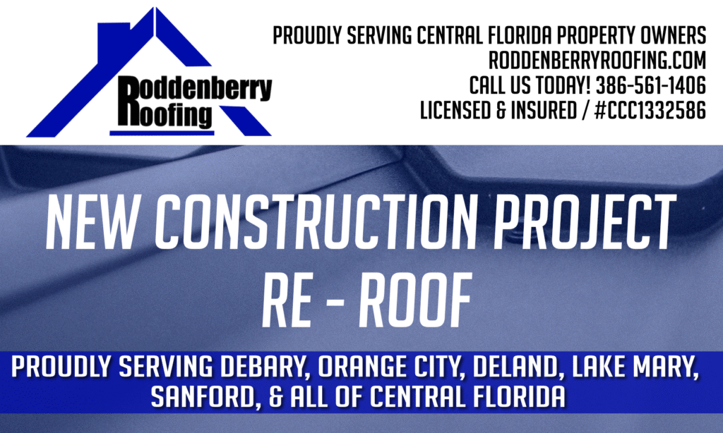 Commercial ReRoof in Volusia County